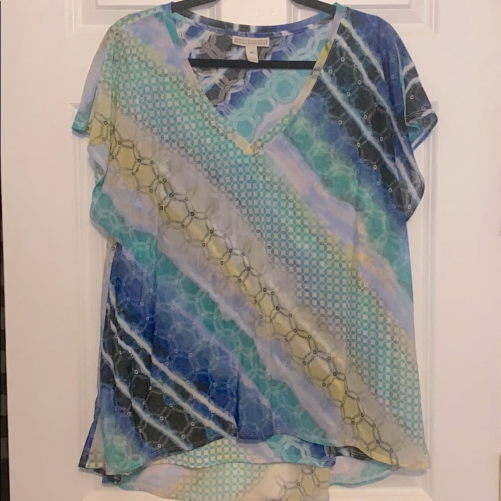 Dana Buchman Layered Blouse